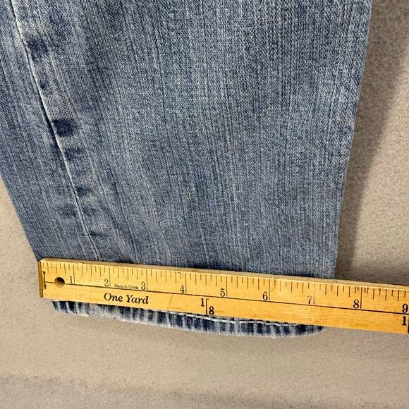 Vigoss Jeans Women's 3/4x33 Light Blue Chelsea Slim Boot Cut Western Preppy - Picture 15 of 15